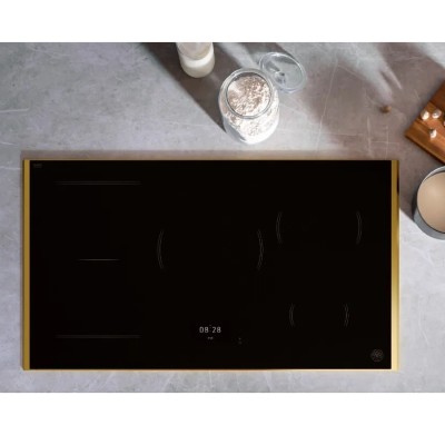 Bertazzoni P905I1M37GT 90 cm Induktionskochfeld mit Goldrahmen