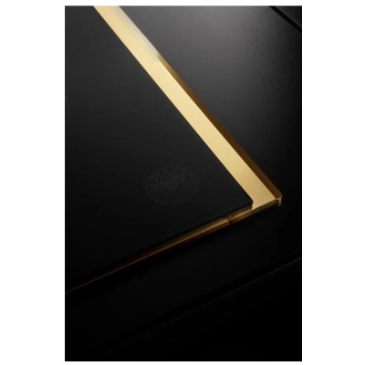 Bertazzoni p784i1m30gp 82cm induction hob with gold frame