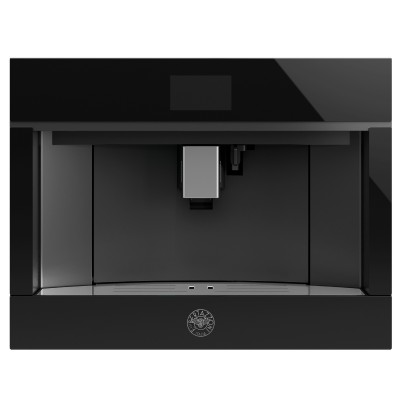 Machine à café encastrable Bertazzoni cm45mod2wtb, 60 cm, verre noir