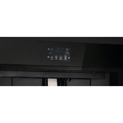 Machine à café encastrable Bertazzoni cm45mod2wtb, 60 cm, verre noir