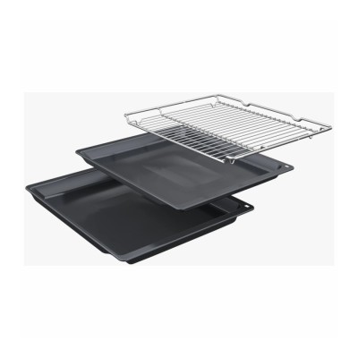 Horno microondas pirolítico empotrable Siemens cm978gnb1 iQ700, 45 cm de altura, negro SL