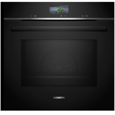 Siemens hm736g1b1 iQ700 60cm built-in microwave combination oven, black
