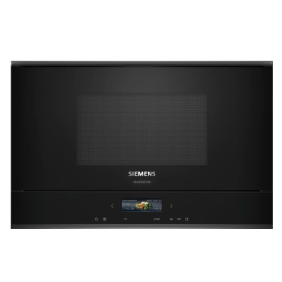 Siemens bf922l1b1 iQ700 forno microonde da incasso h 38 cm nero SL