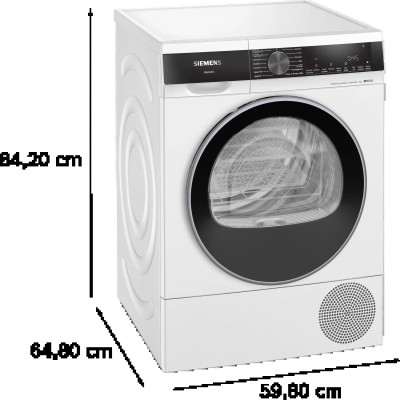 Secadora de pie Siemens wq45g2c0it iQ500 blanca