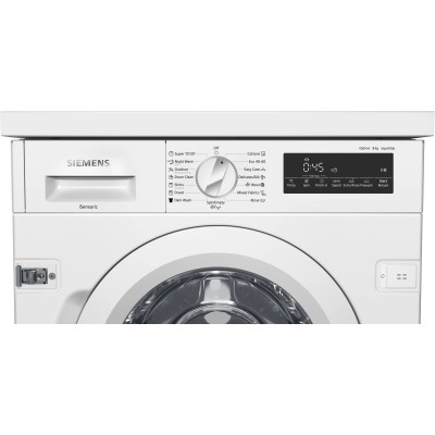 Lave-linge intégrable Siemens iQ700 (WI14W542EU), 60 cm, 8 kg