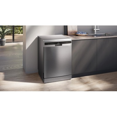 Siemens sn23ei03me iQ300 freestanding 60cm stainless steel dishwasher