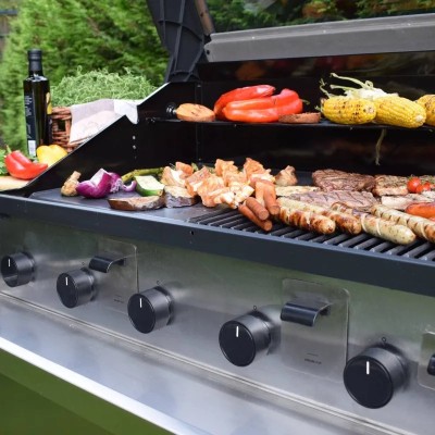 Sunwind Vivild 440535 Barbacoa de gas 177 cm acero inoxidable