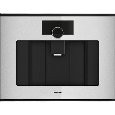 Gaggenau gc261130 macchina caffè automatica 60 cm sterling cerniere dx