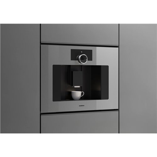 Gaggenau gc261130 macchina caffè automatica 60 cm sterling cerniere dx