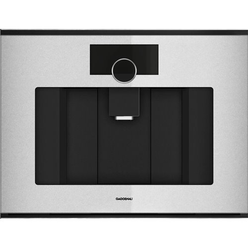 Gaggenau gc251130 macchina caffè automatica 60 cm sterling cerniere dx