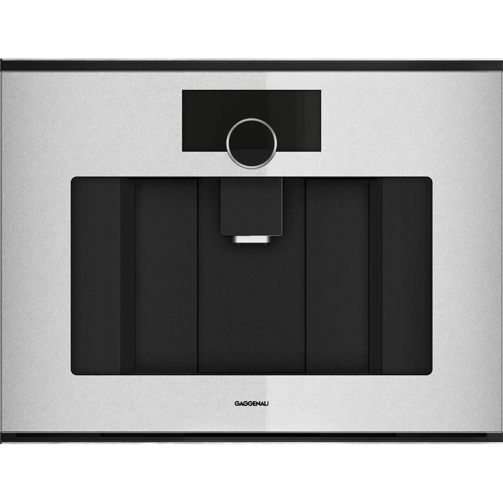 Gaggenau gc251130 macchina caffè automatica 60 cm sterling cerniere dx