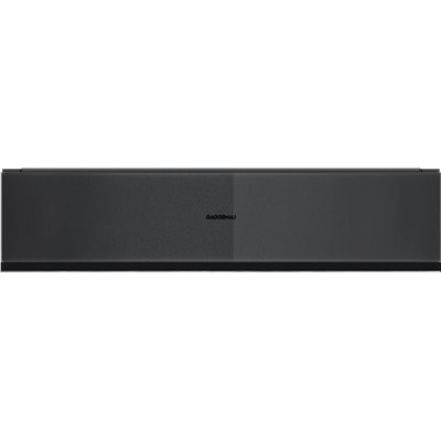 Gaggenau gv251100 cassetto sottovuoto 60 cm h 14 cm onyx