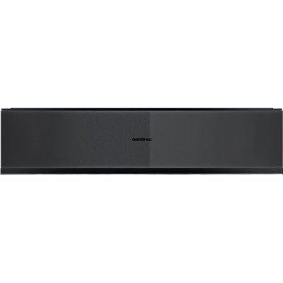 Gaggenau gw251100 cassetto scaldavivande 60 cm h 14 cm onyx