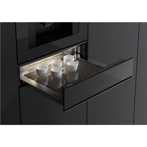 Gaggenau gw251100 cassetto scaldavivande 60 cm h 14 cm onyx