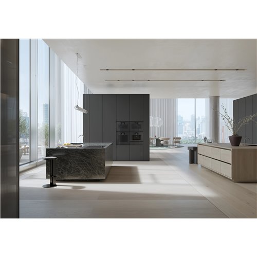 Gaggenau gw251100 cassetto scaldavivande 60 cm h 14 cm onyx