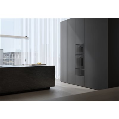 Gaggenau gw252100 cassetto scaldavivande 60 cm h 28 cm onyx