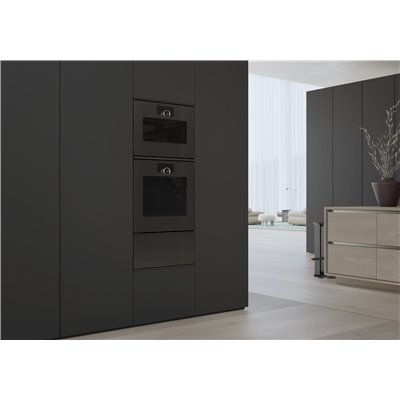 Gaggenau gw252100 cassetto scaldavivande 60 cm h 28 cm onyx