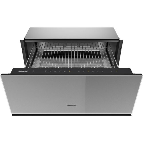 Gaggenau gw252130 cassetto scaldavivande 60 cm h 21 cm sterling