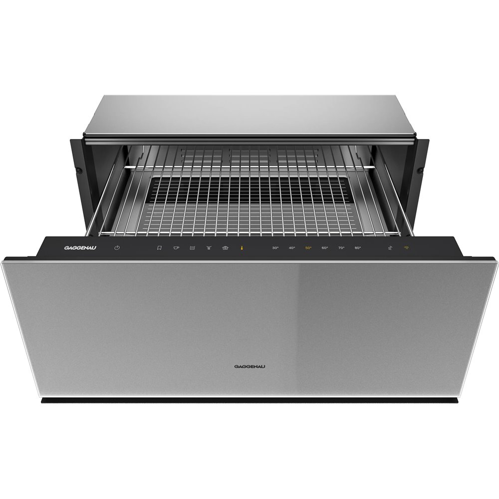 Gaggenau gw252130 cassetto scaldavivande 60 cm h 21 cm sterling