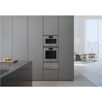 Gaggenau gw252130 cassetto scaldavivande 60 cm h 21 cm sterling