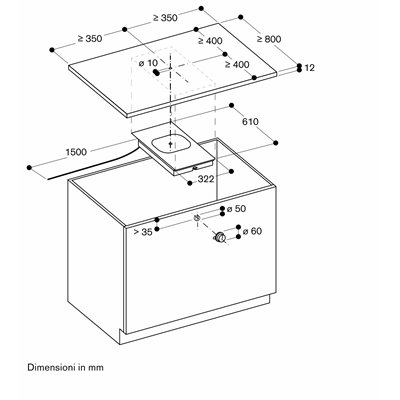 Gaggenau cu421100 piano cottura teppan yaki combi 400 40 cm