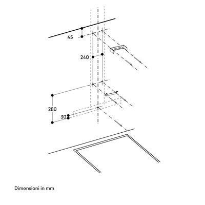 Gaggenau aw290110 centro di aspirazione 90 cm