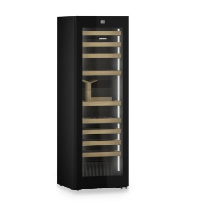 Cave à vin autoportante Liebherr wpgbi 5283, hauteur 59 cm, longueur 185 cm - noire