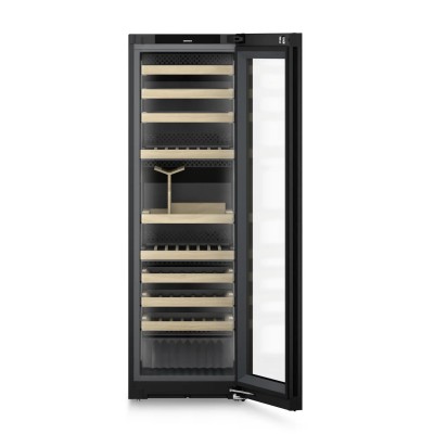 Liebherr wpgbi 5283 wolnostojąca piwniczka na wino 59 cm h 185 cm - czarna