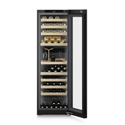 Liebherr wpgbi 5283 wolnostojąca piwniczka na wino 59 cm h 185 cm - czarna