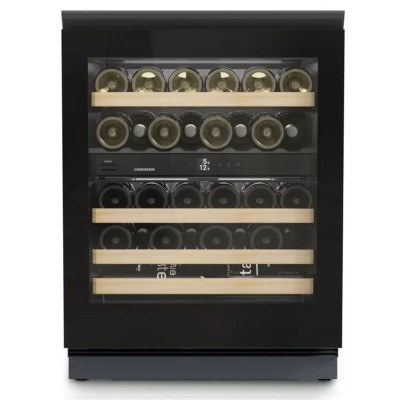 Liebherr UWGB 3632 Einbau-Unterbau-Weinkühlschrank, 82 cm hoch, schwarz