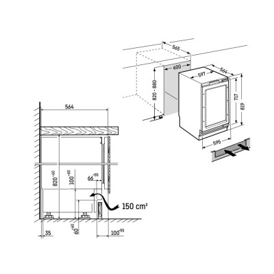 Liebherr uorpr 366i outdoor undercounter refrigerator