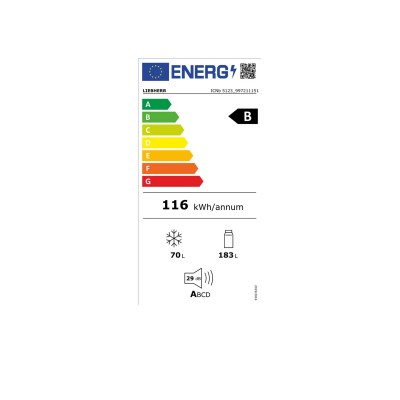 Frigorífico y congelador integrable Liebherr ICNB 5123, 177 cm de altura.