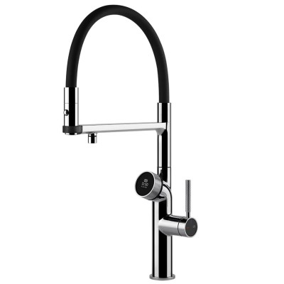Mezclador digital Gessi Vita 60722 031 + unidad de filtro de agua caliente - cromado