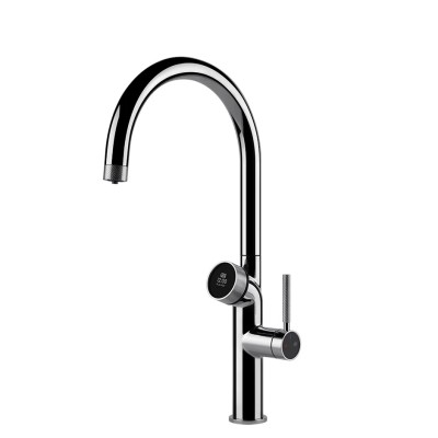 Mezclador digital Gessi Vita 60720 031 + unidad de filtro de agua fría y con gas - cromado
