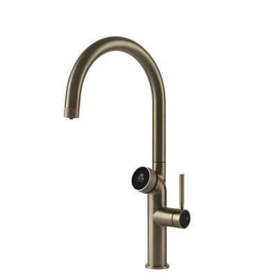 Mezclador digital Gessi Vita 60720 149 + unidad de filtro de agua caliente - finox