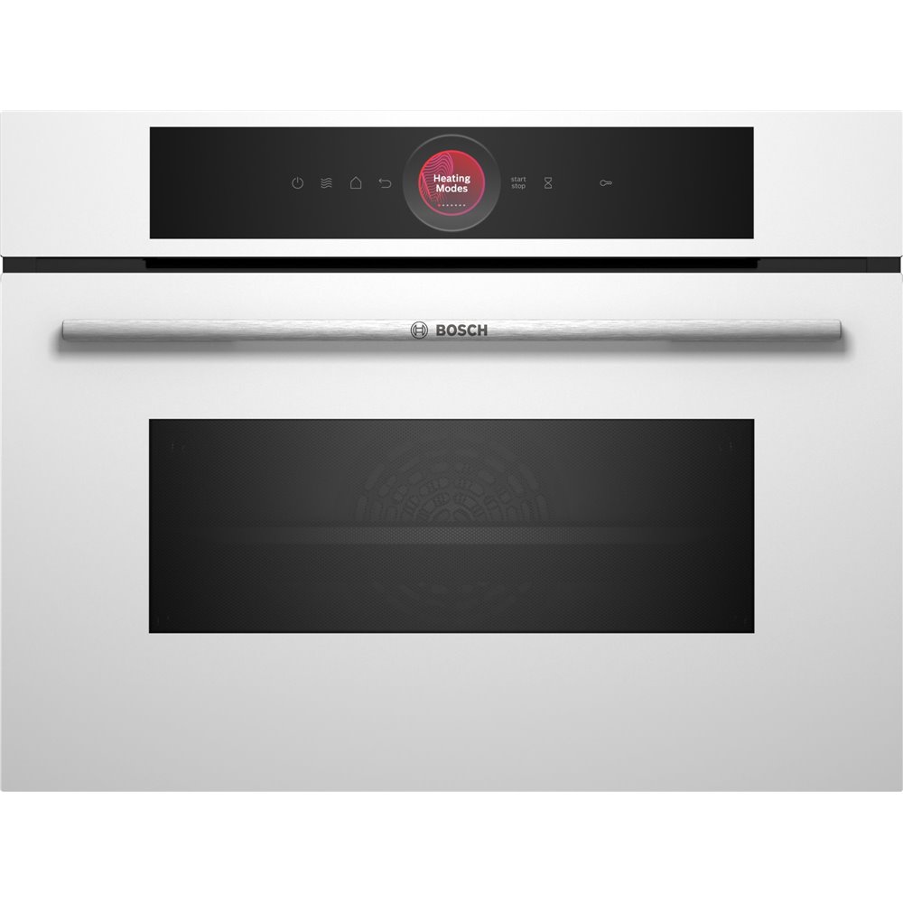 Bosch CMG7241W1 Forno compatto combinato con microonde da incasso Serie 8 60 x 45 cm Bianco