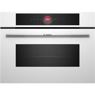 Bosch CMG7241W1 Forno compatto combinato con microonde da incasso Serie 8 60 x 45 cm Bianco
