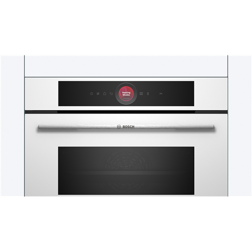 Bosch CMG7241W1 Forno compatto combinato con microonde da incasso Serie 8 60 x 45 cm Bianco