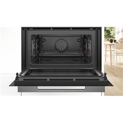 Bosch CMG7241W1 Forno compatto combinato con microonde da incasso Serie 8 60 x 45 cm Bianco