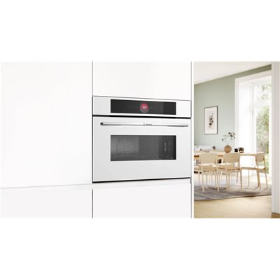 Bosch CMG7241W1 Forno compatto combinato con microonde da incasso Serie 8 60 x 45 cm Bianco
