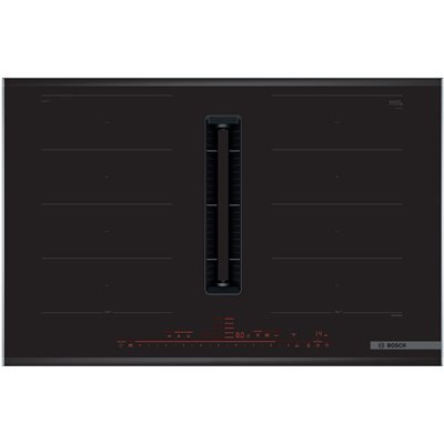 Bosch PXX875D67E Piano a induzione con cappa integrata Serie 8 80 cm con profili