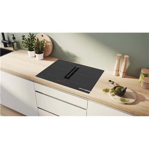 Bosch PVQ711H26E Piano a induzione con cappa integrata Serie 6 70 cm senza profili