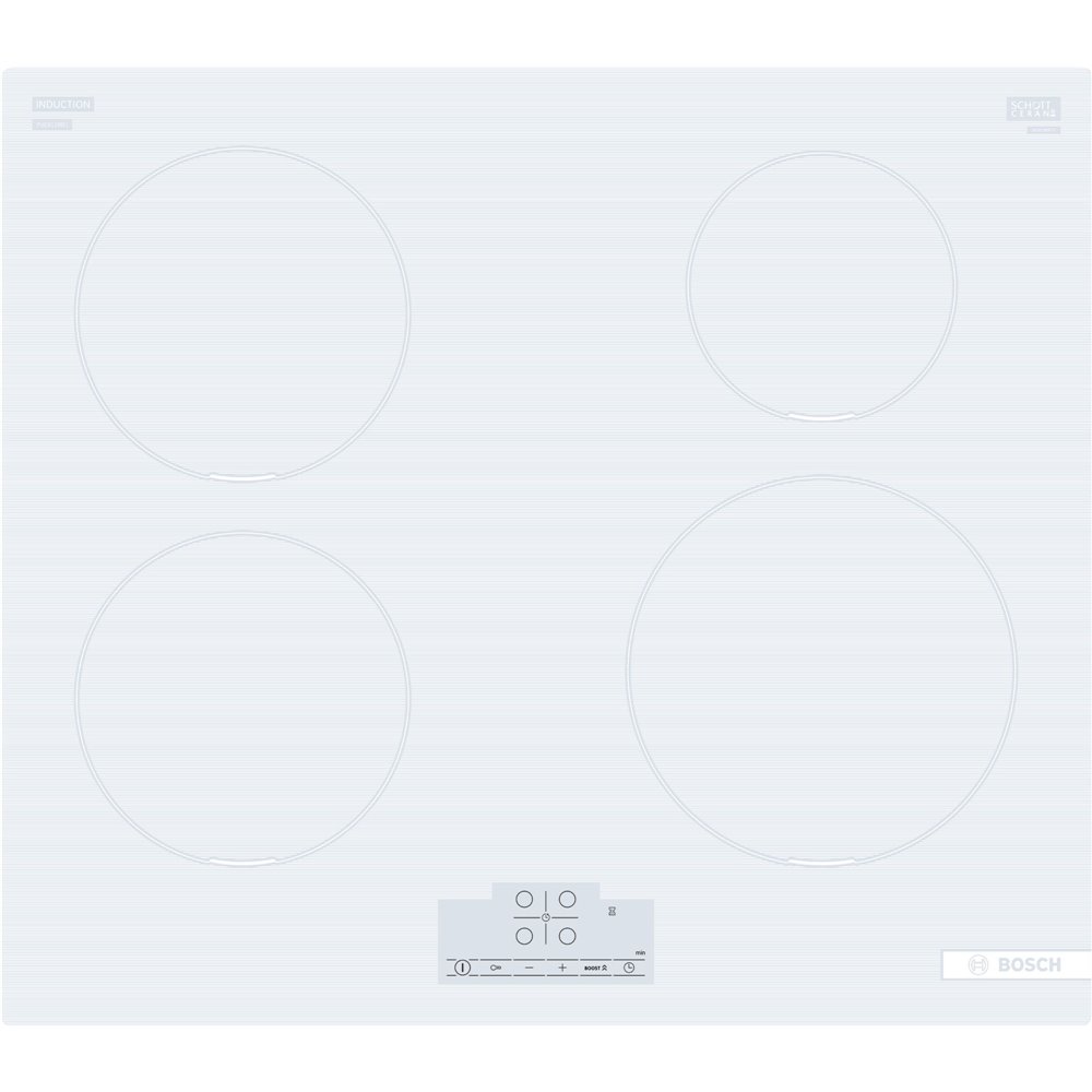 Bosch PUE612BB1J Piano cottura a induzione Serie 4 60 cm senza profili