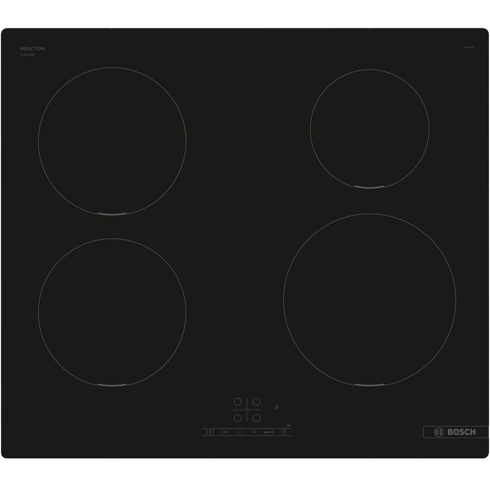 Bosch PUE611BB5D Piano cottura a induzione Serie 4 60 cm senza profili