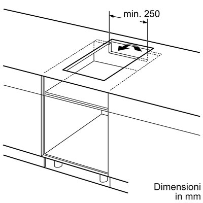 Bosch PIB375FB1E Piano cottura a induzione Domino Serie 6 30 cm con profili