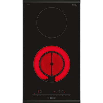 Bosch PKF375FP2E Piano cottura elettrico Domino Serie 6 30 cm con profili