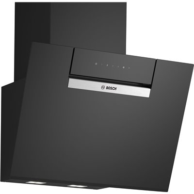 Bosch DWK67FN60 Cappa a parete Serie 4 60 cm Vetro nero Nero