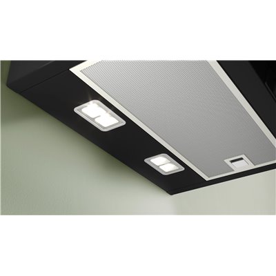 Bosch DWK67FN60 Cappa a parete Serie 4 60 cm Vetro nero Nero