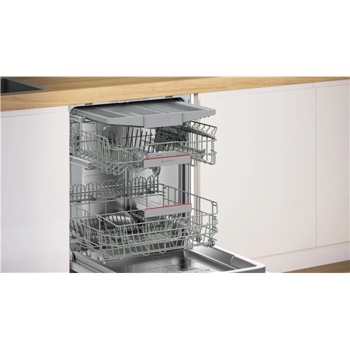 Bosch SMH6YCX02E Lavastoviglie da incasso a scomparsa totale Serie 6 60 cm Cerniere Sliding