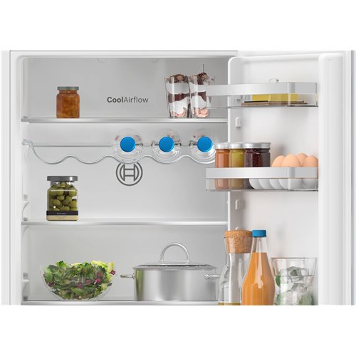 Bosch KIN86VSE0 Frigorifero combinato da incasso Serie 4 177.2 x 54.1 cm cerniera a traino